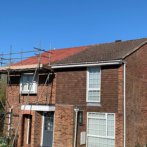 newly installed roof in  South West London